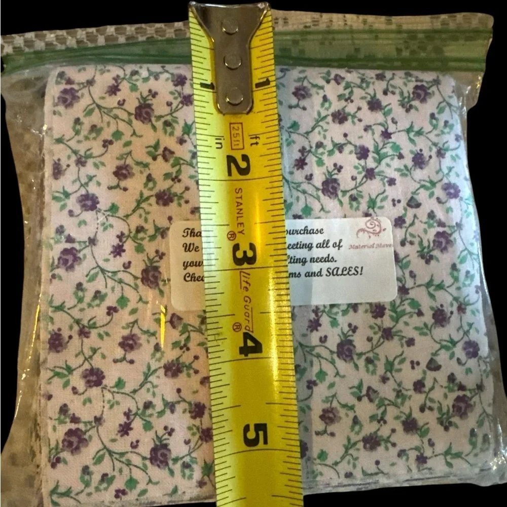 Quilting Misc 5” x 5” floral print Quilting Squares MIN 150 squares